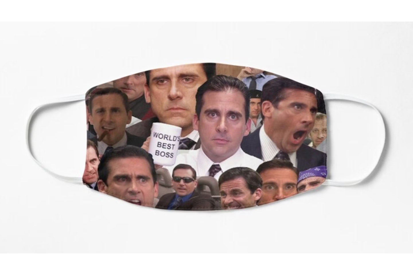 Michael Scott Collage Mask