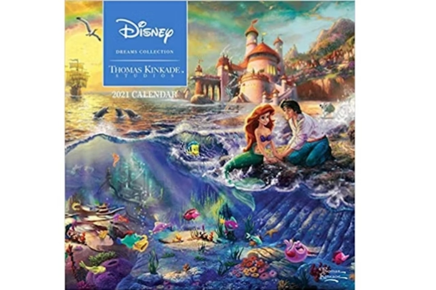 Disney Dreams Collection by Thomas Kinkade Studios: 2021 Square Wall Calendar