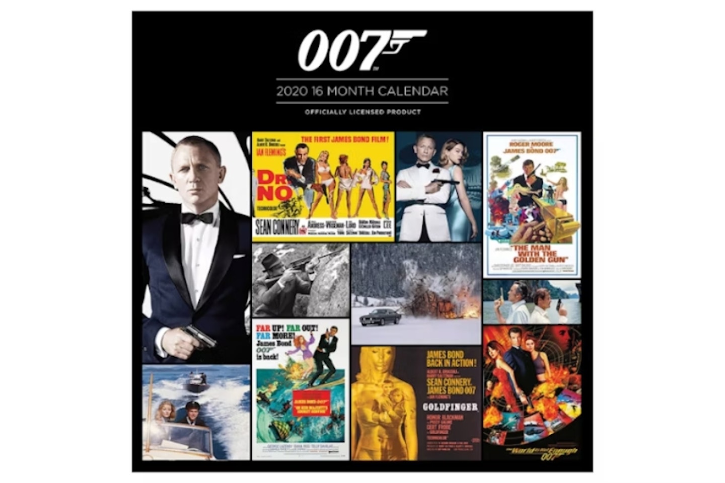 James Bond Official Calendar 2021