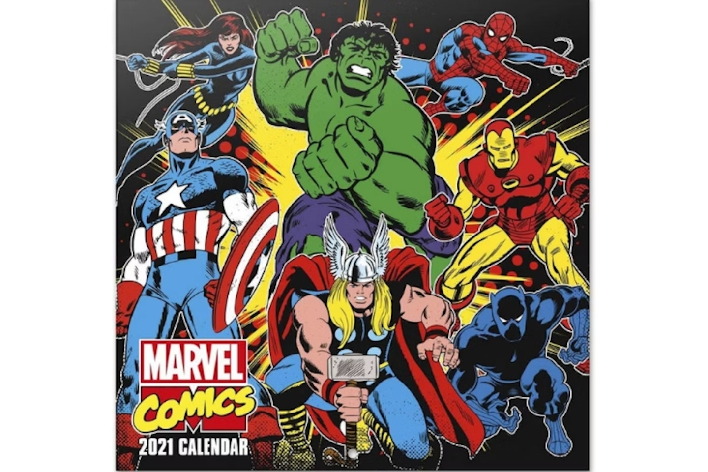 Official Marvel Comics 2021 Wall Calendar