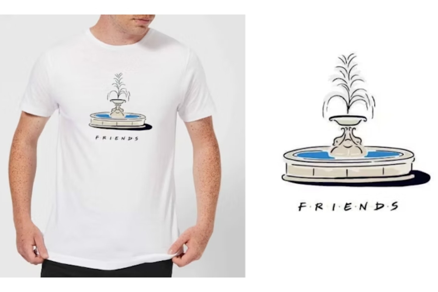 Friends Fountain T-Shirt