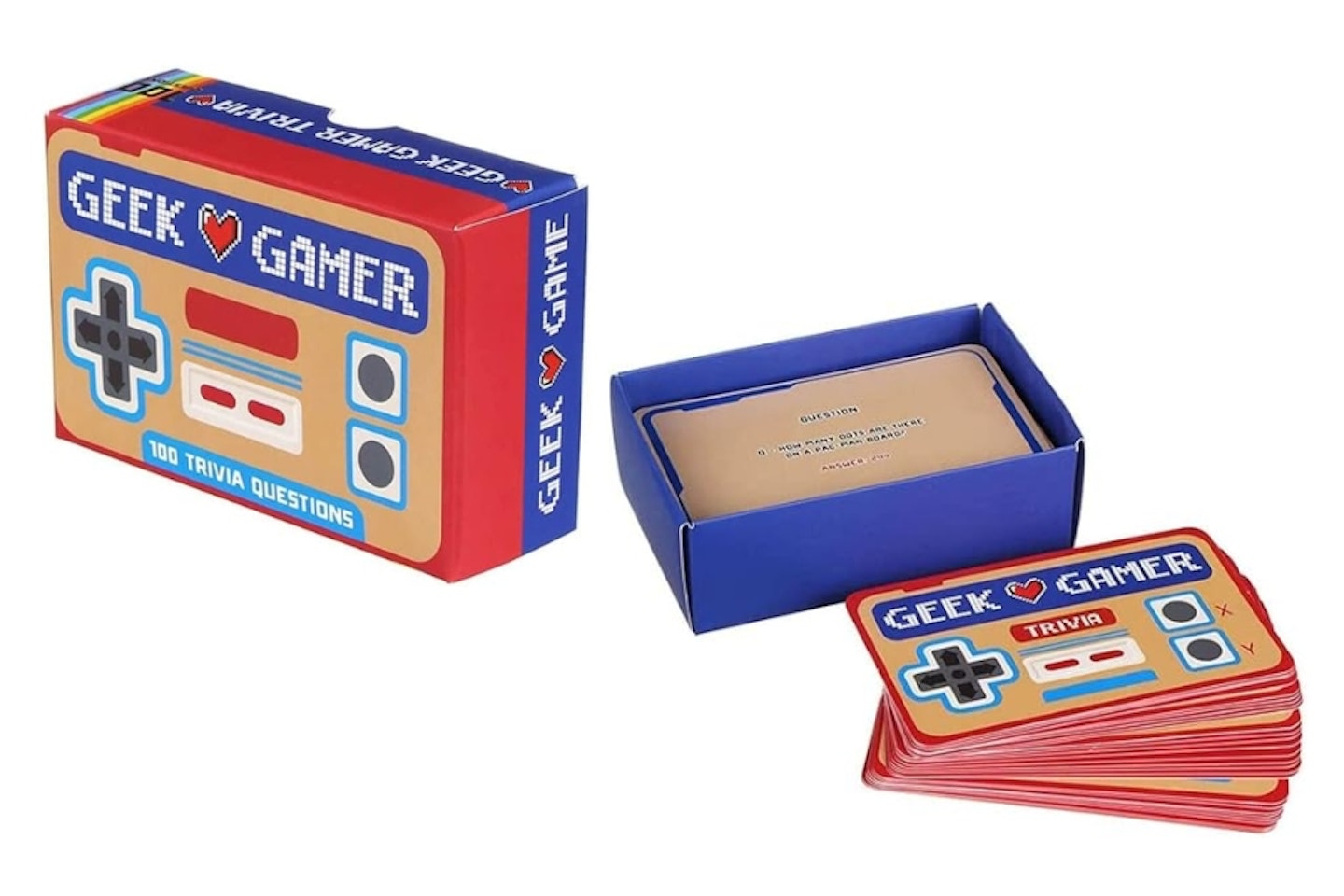 Geek Gamer Trivia Cards