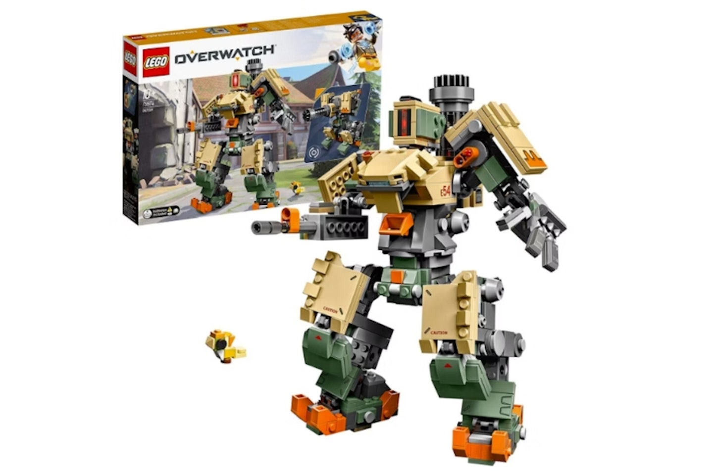 LEGO Overwatch Bastion with Ganymede Figure