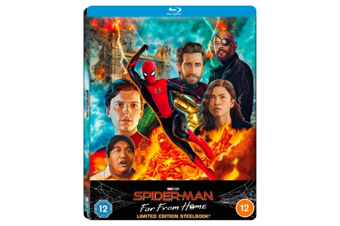 Spider-Man: Far From Home - Zavvi Exclusive Lenticular Steelbook (Includes Blu-ray)