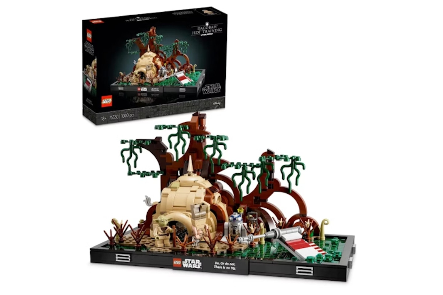 LEGO Star Wars Dagobah Jedi Training Diorama