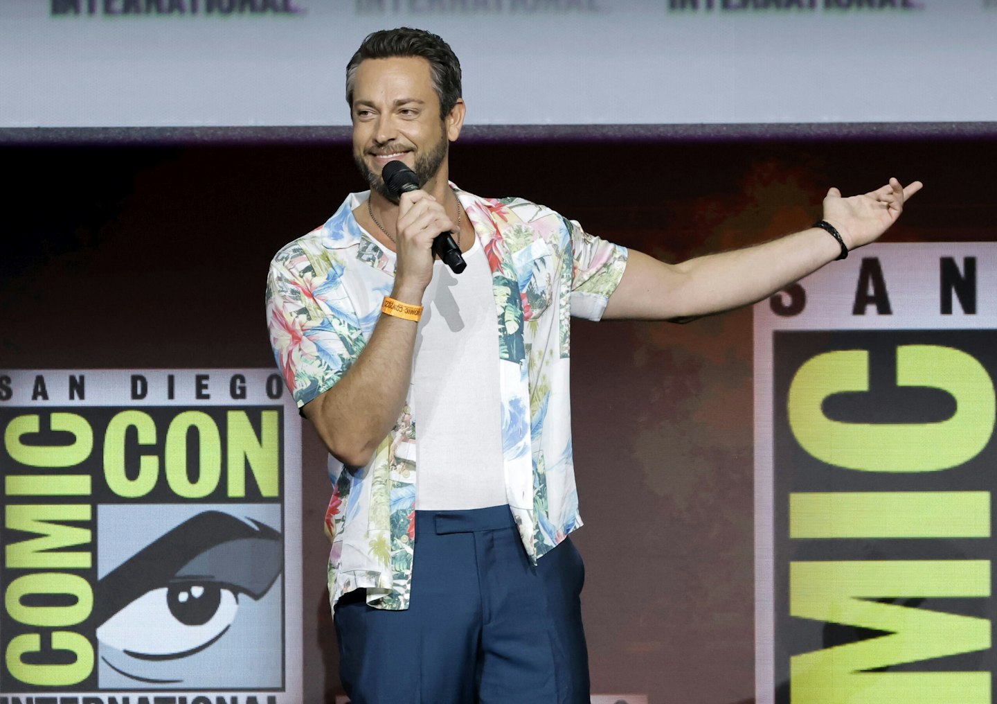 Zachary Levi at Comic-Con 2022