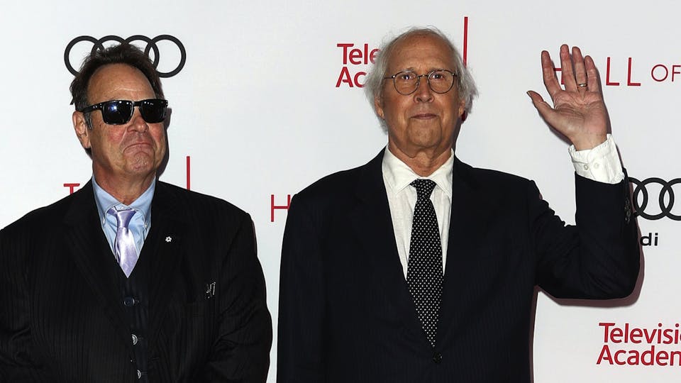 Chevy Chase And Dan Aykroyd Head For Zombie Town