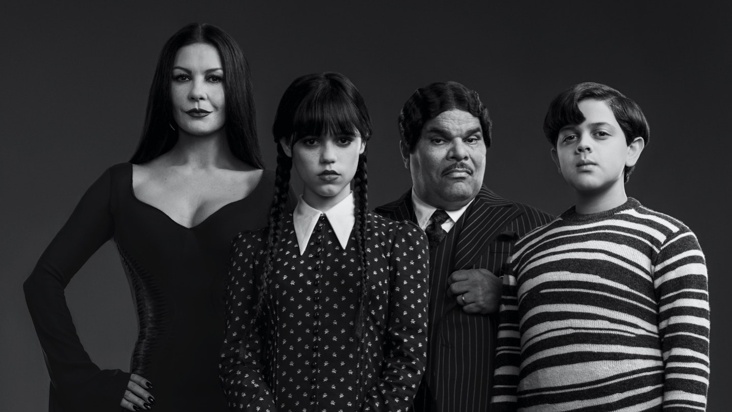 Addams Family from Netflix's Wednesday