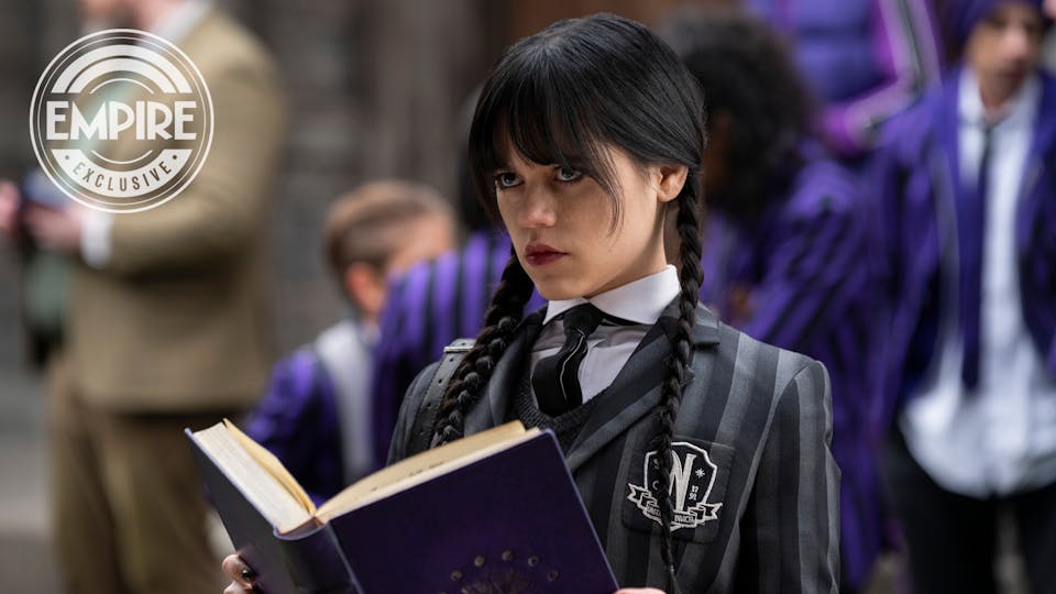 Wednesday's Jenna Ortega Was 'Terrified' When Christina Ricci Joined The Cast – Exclusive Image - Empire