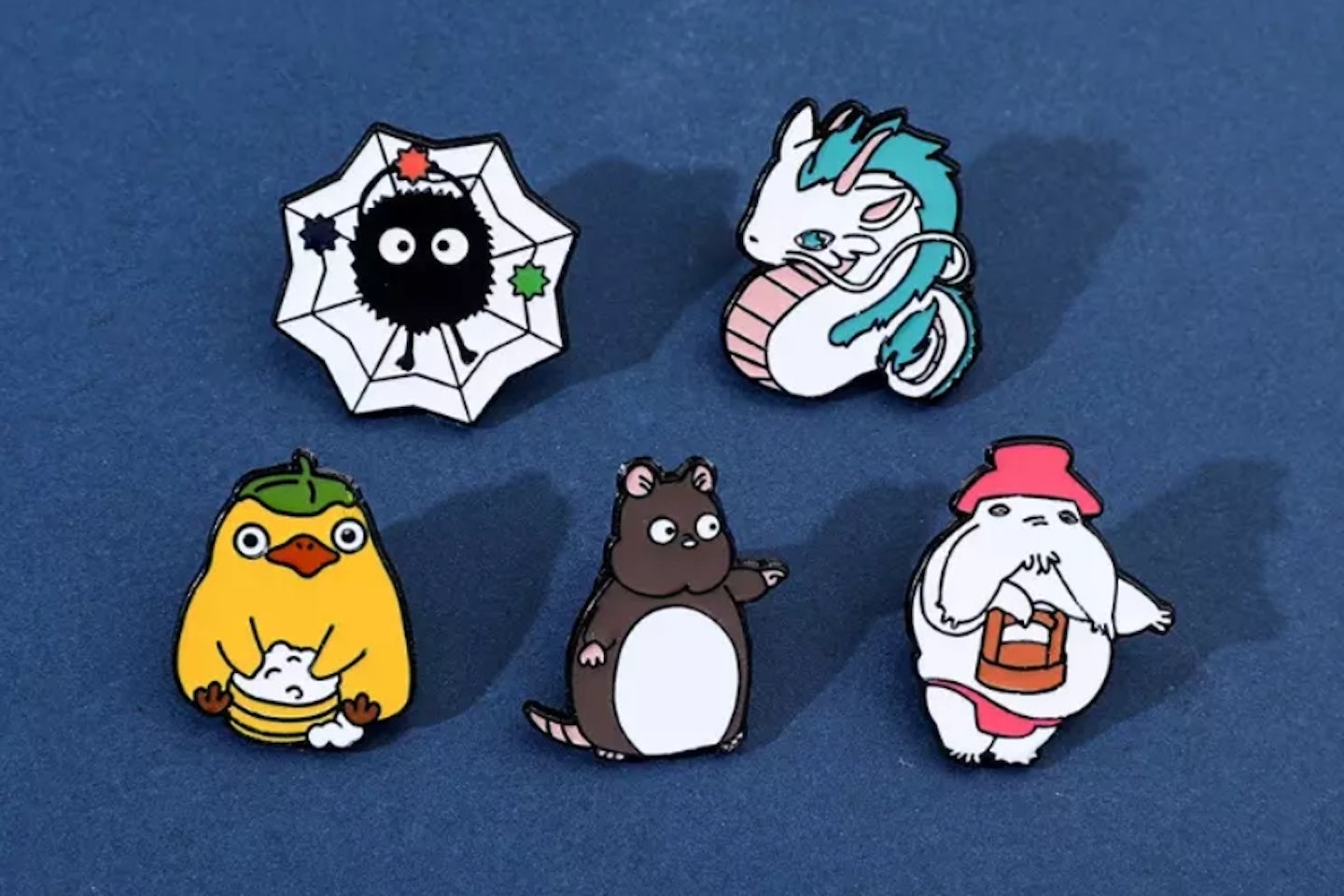 Spirited Away Enamel Pins