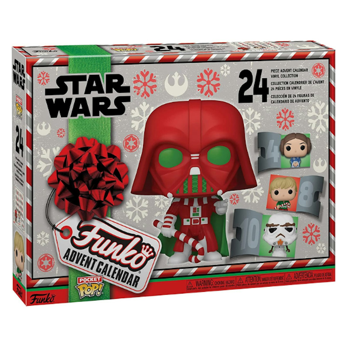 Funko POP Christmas Advent Calendar 2022: Star Wars With 24 Days of Surprise Pocket POP! Figurine Toys