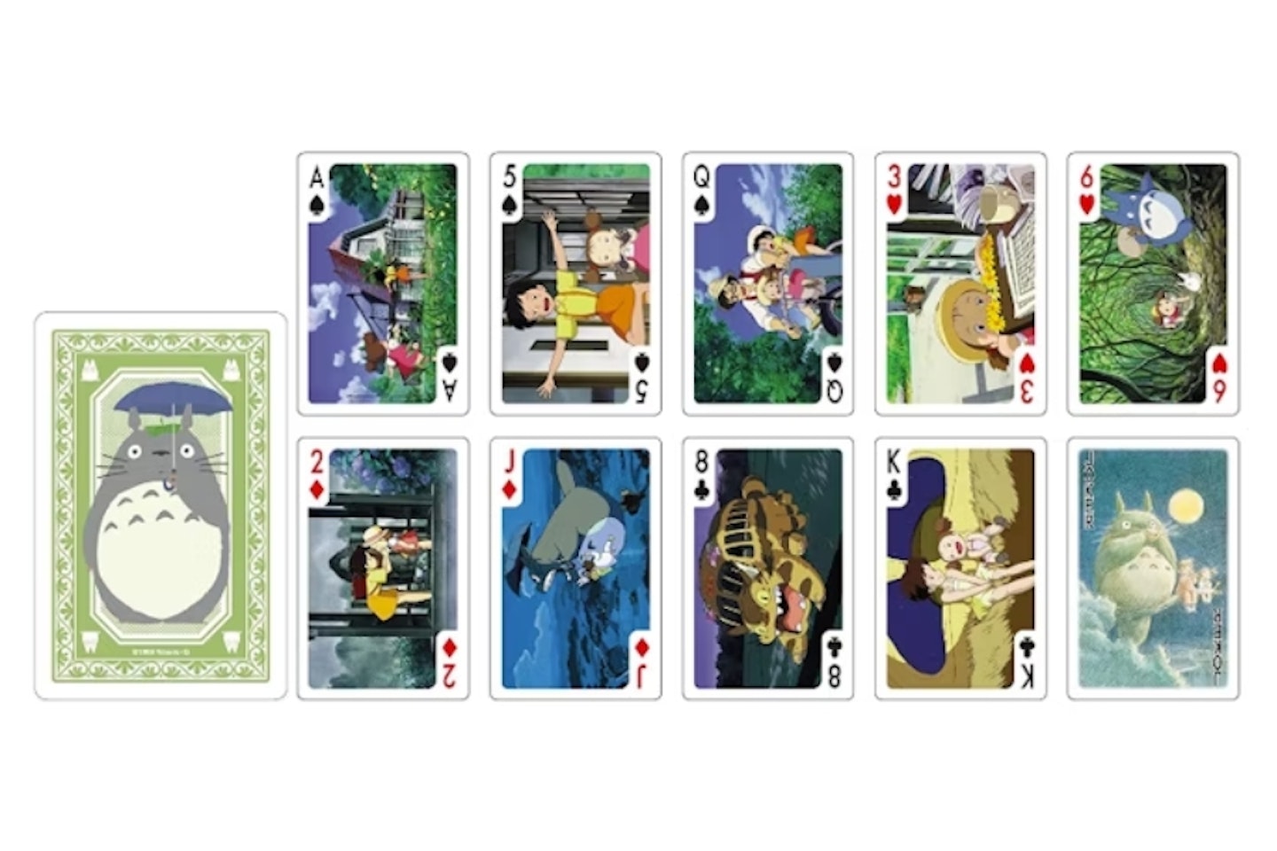 Studio Ghibli Playing Cards - My Neighbour Totoro