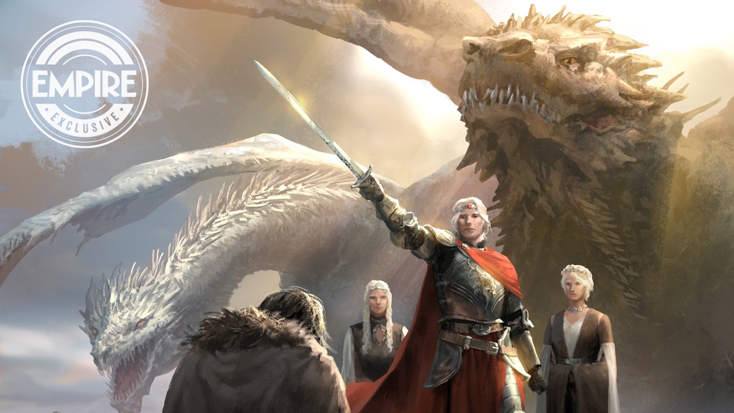 The Rise Of The Dragon – Exclusive Illustrations From George RR Martin's  New Targaryen Tome