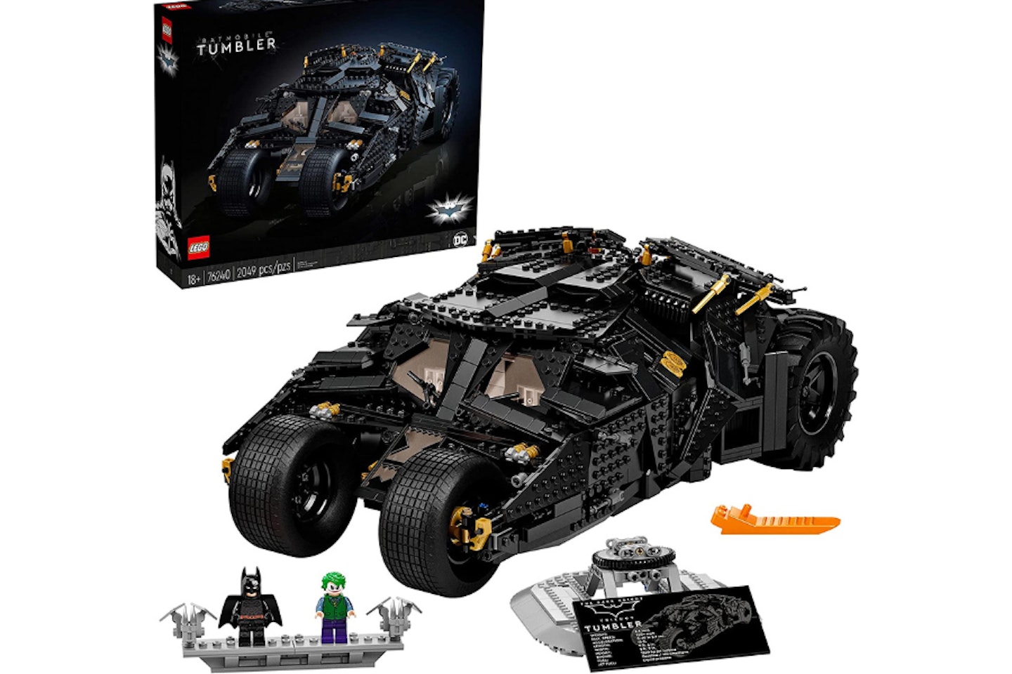 LEGO IDEAS - The Dark Knight Trilogy Movie Inspired 2 Seaters Arctic Tumbler