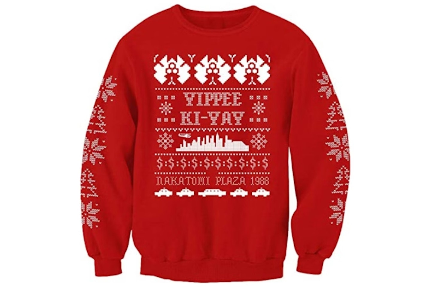 Die Hard Movie Inspired Christmas Jumper Adults Sweatshirt
