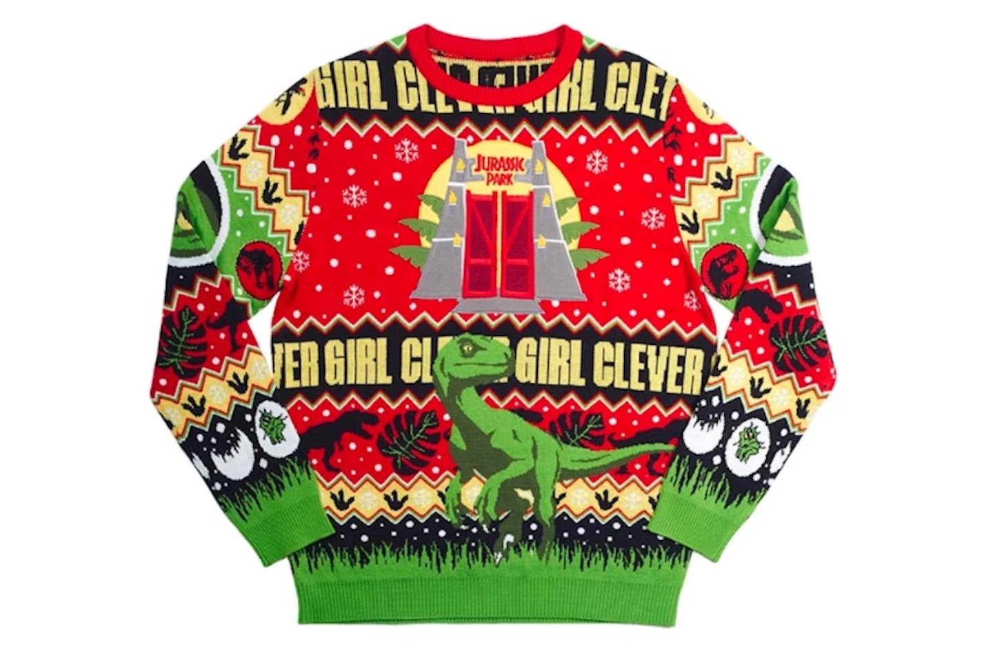 Jurassic Park Christmas Jumper