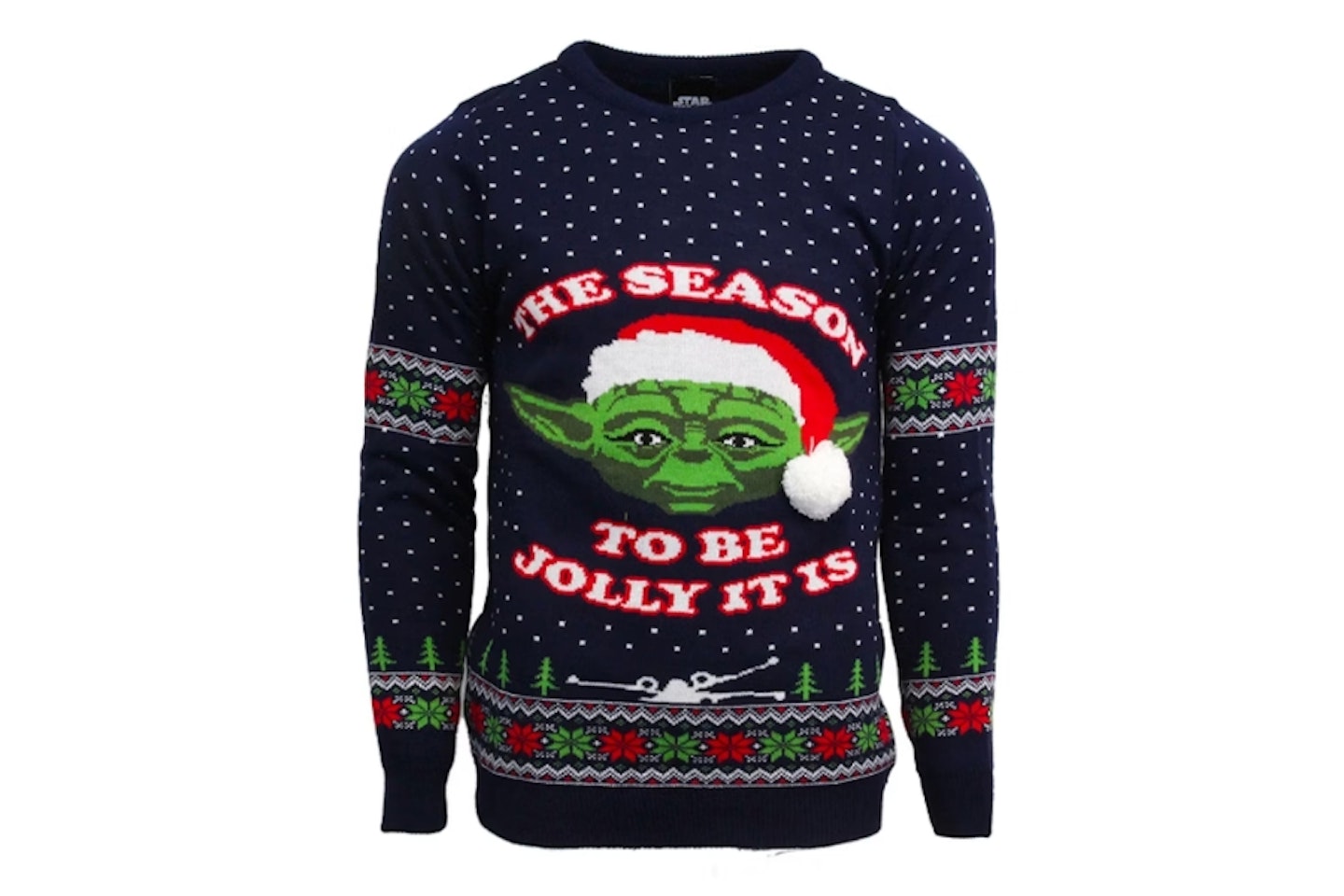 Star Wars Master Yoda Christmas Jumper