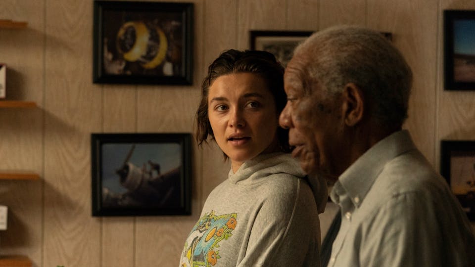 Florence Pugh And Morgan Freeman Bond Over Tragedy In The Trailer For A Good Person | Movies | Empire