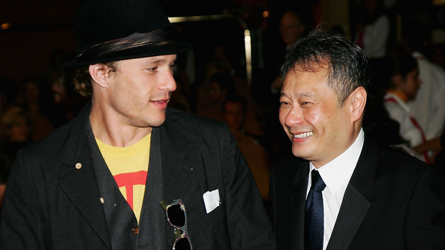 Heath Ledger and Ang Lee