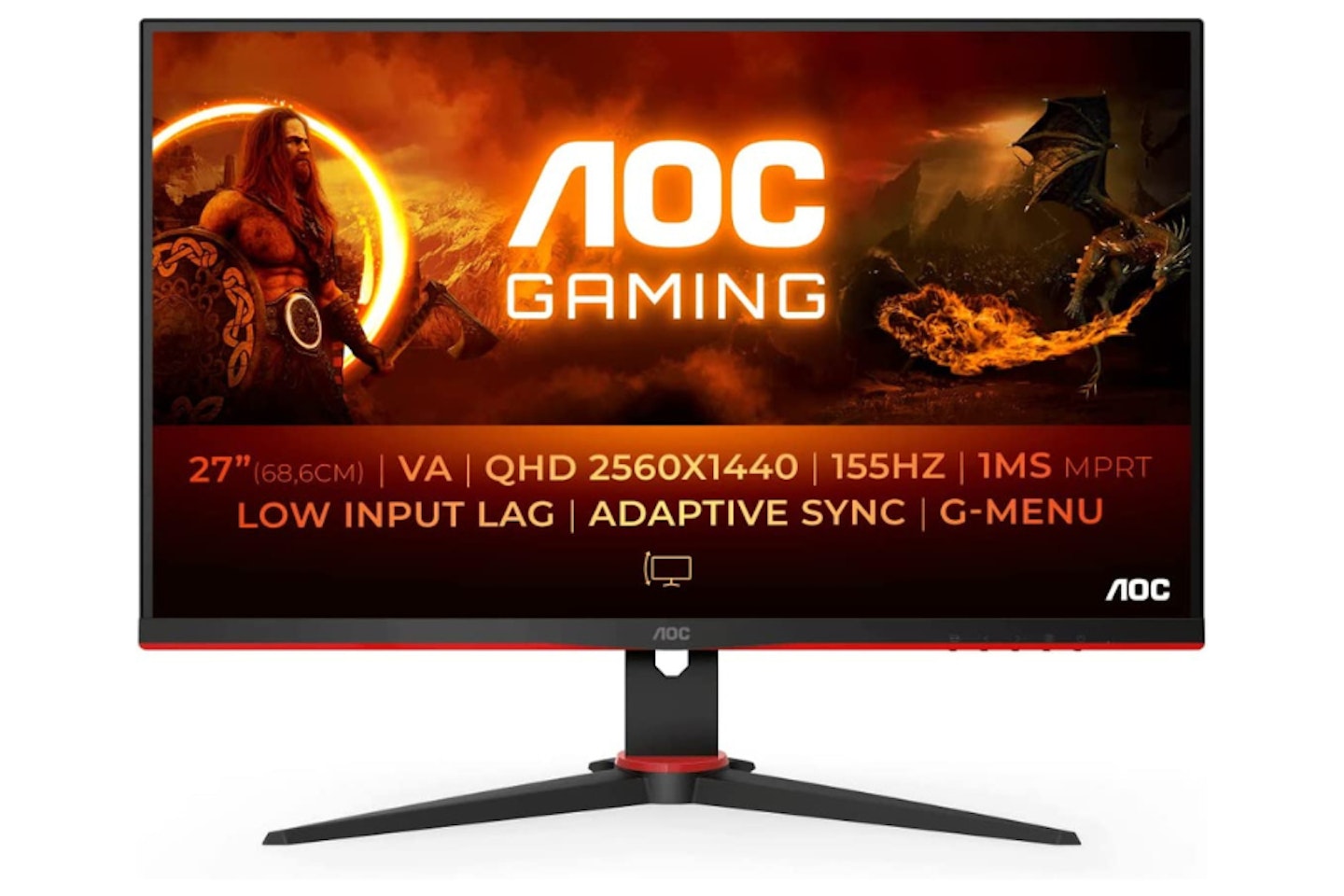 AOC Gaming Q27G2E - 27 INch QHD Monitor