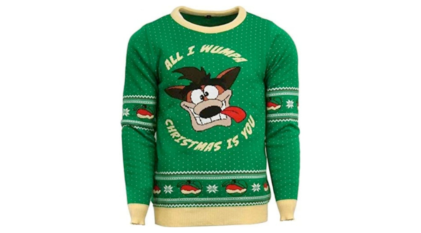 Crash Bandicoot Christmas Jumper