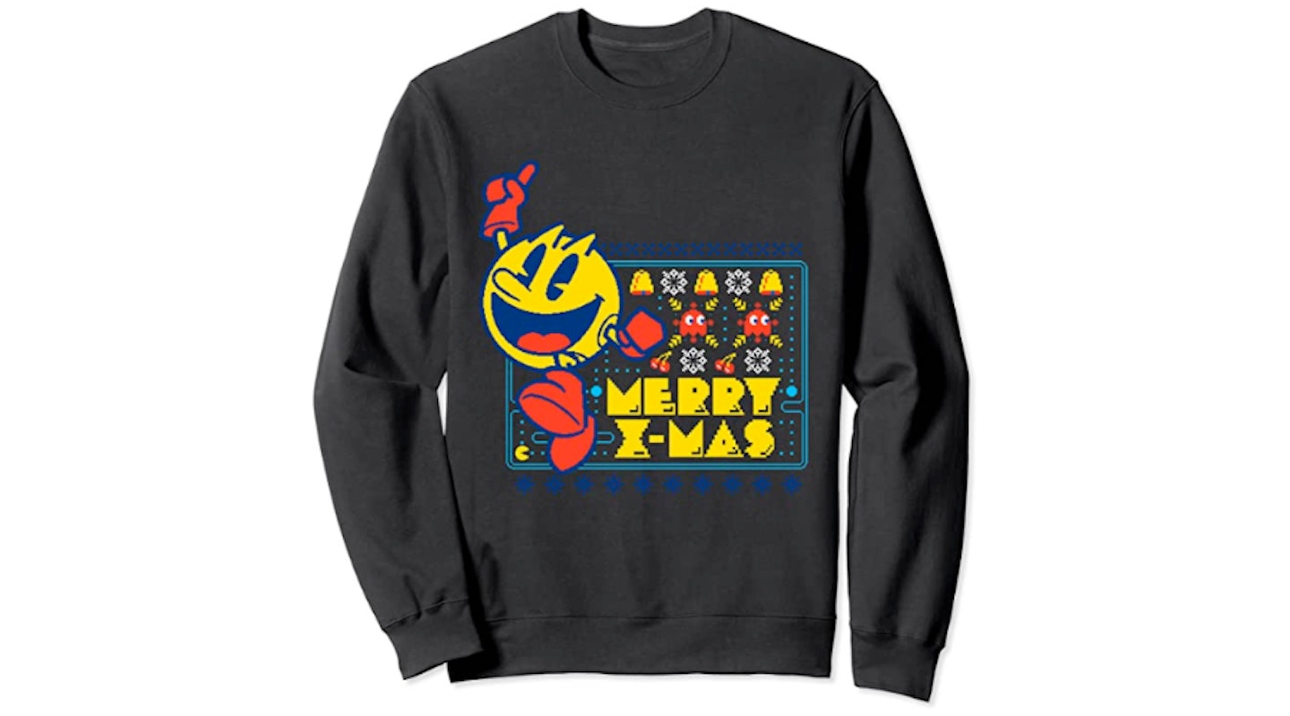 Pac-Man Christmas Jumper