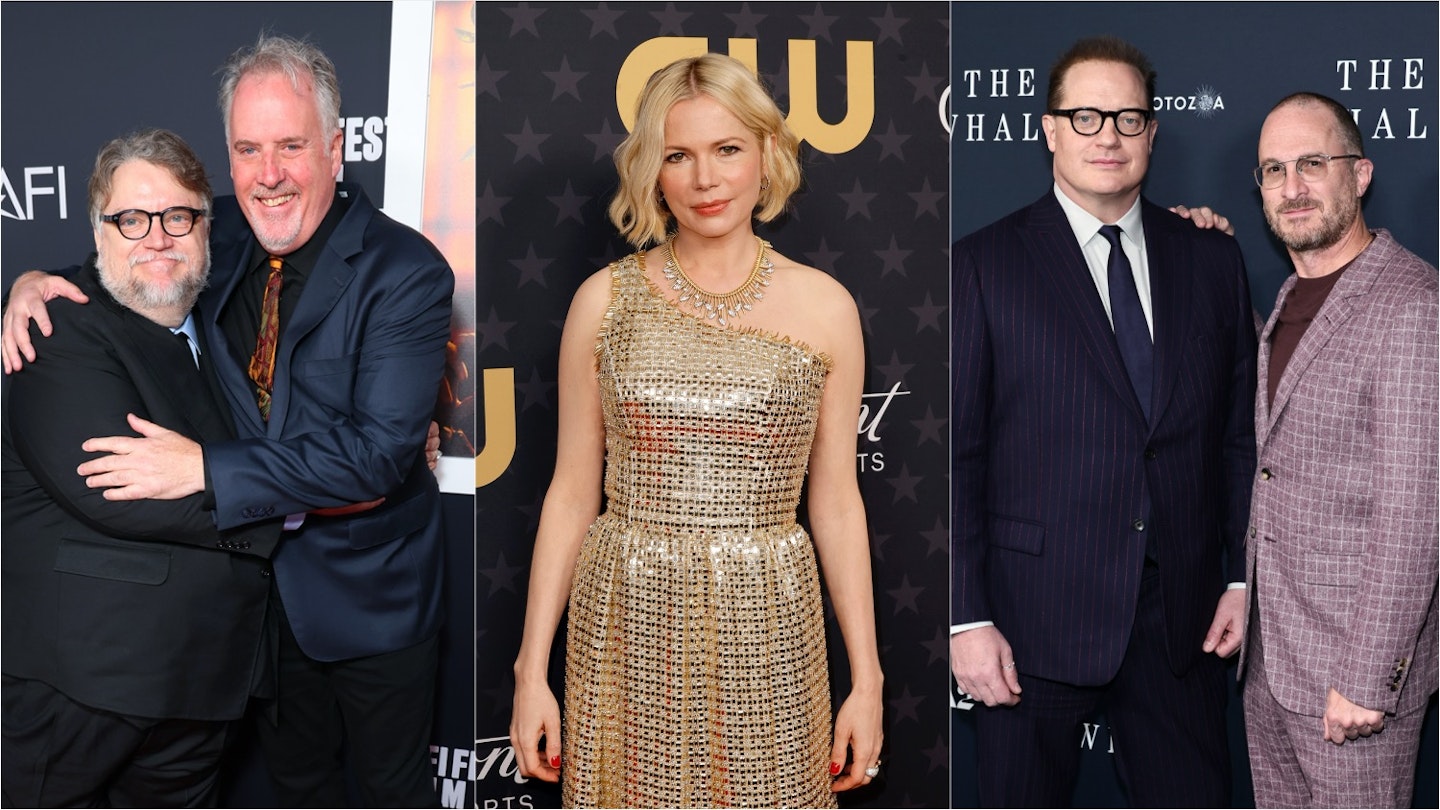 Guillermo del Toro, Mark Gustafson, Michelle Williams, Brendan Fraser and Darren Aronofsky