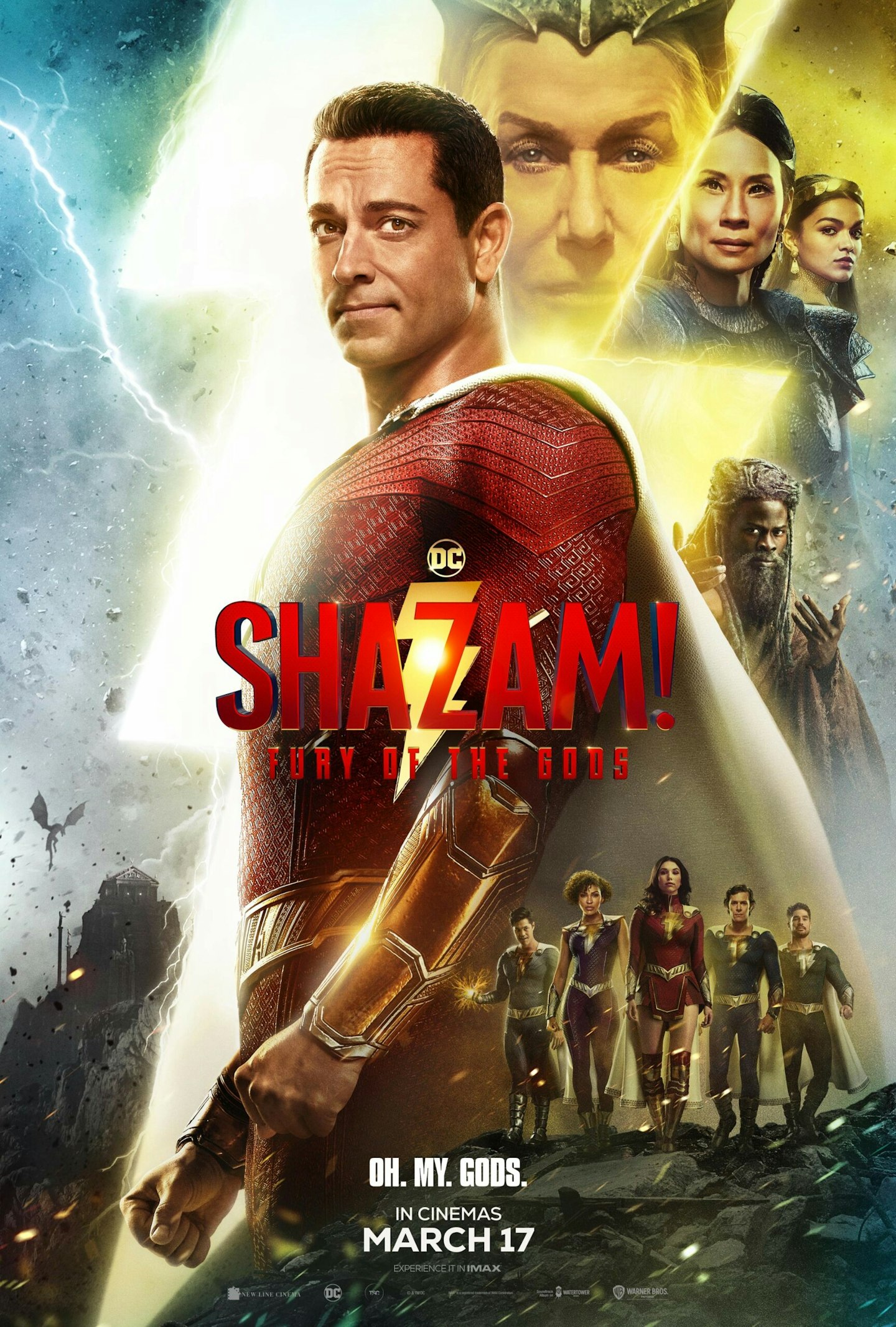 Shazam! Fury Of The Gods poster