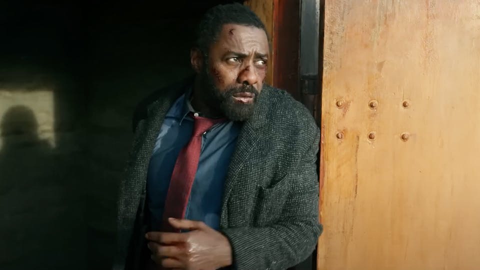 Idris Elba in Luther: The Fallen Sun 