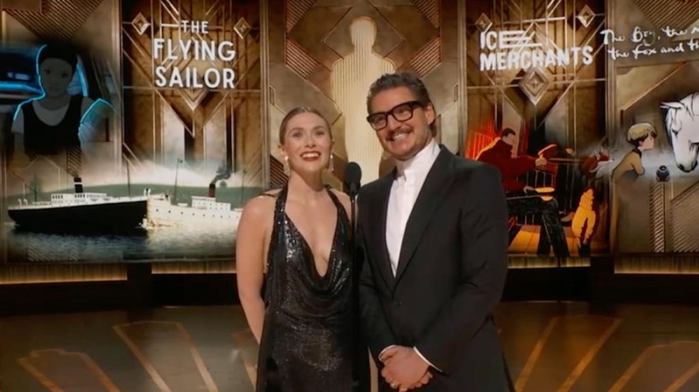 Pedro Pascal and Elizabeth Olsen – Oscars 2023