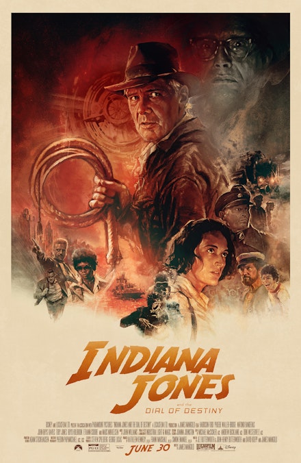 Indiana Jones and the Dial of Fate poster