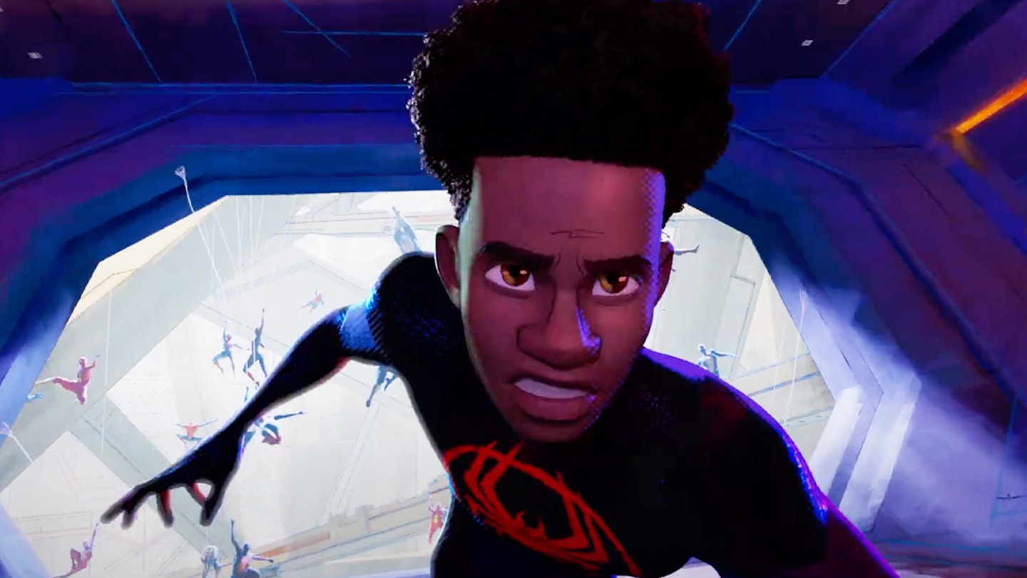 Miles Morales, from the new Into The Spiderverse 2 trailer