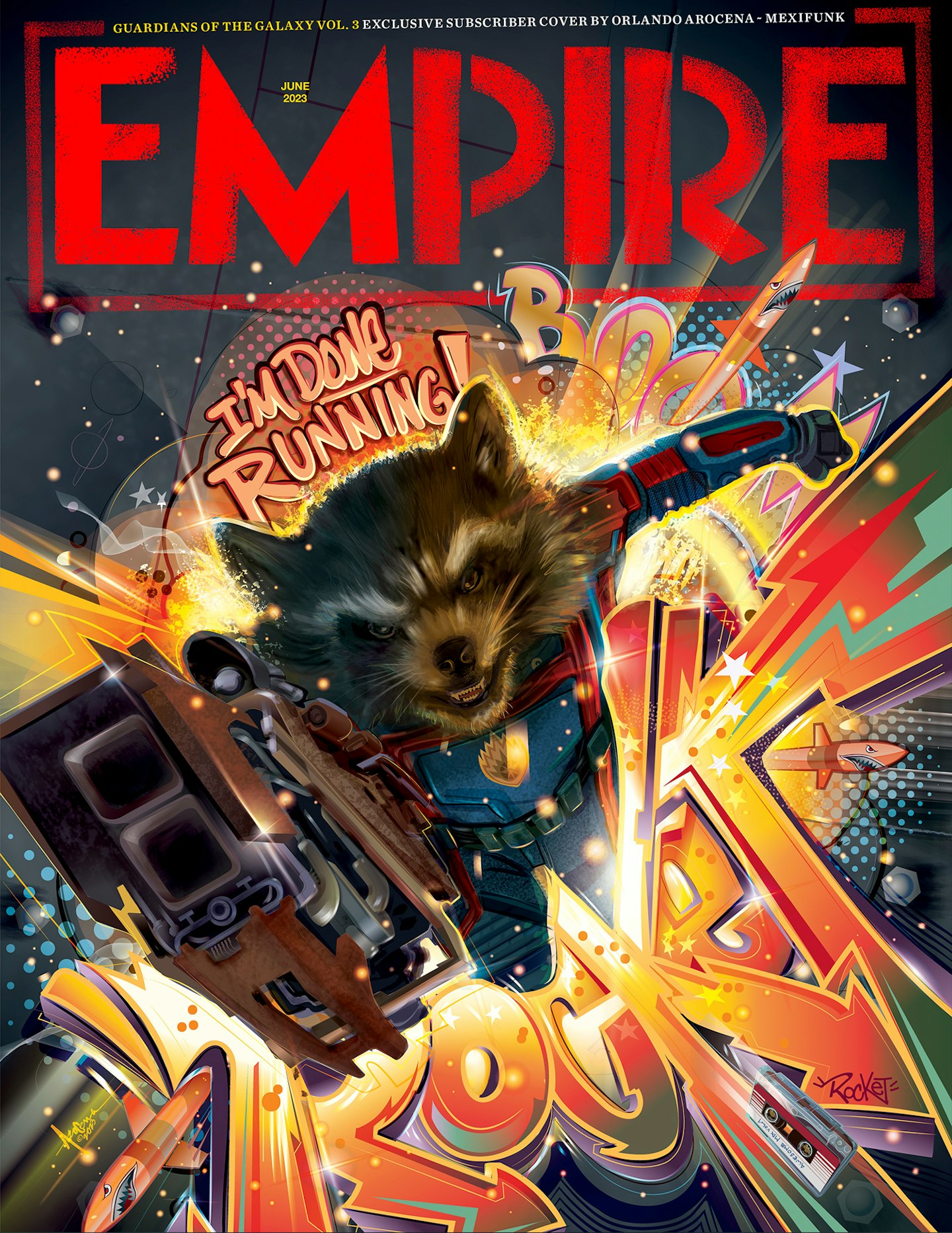 Empire – June 2023 – Guardians Of The Galaxy Vol. 3 subs cover