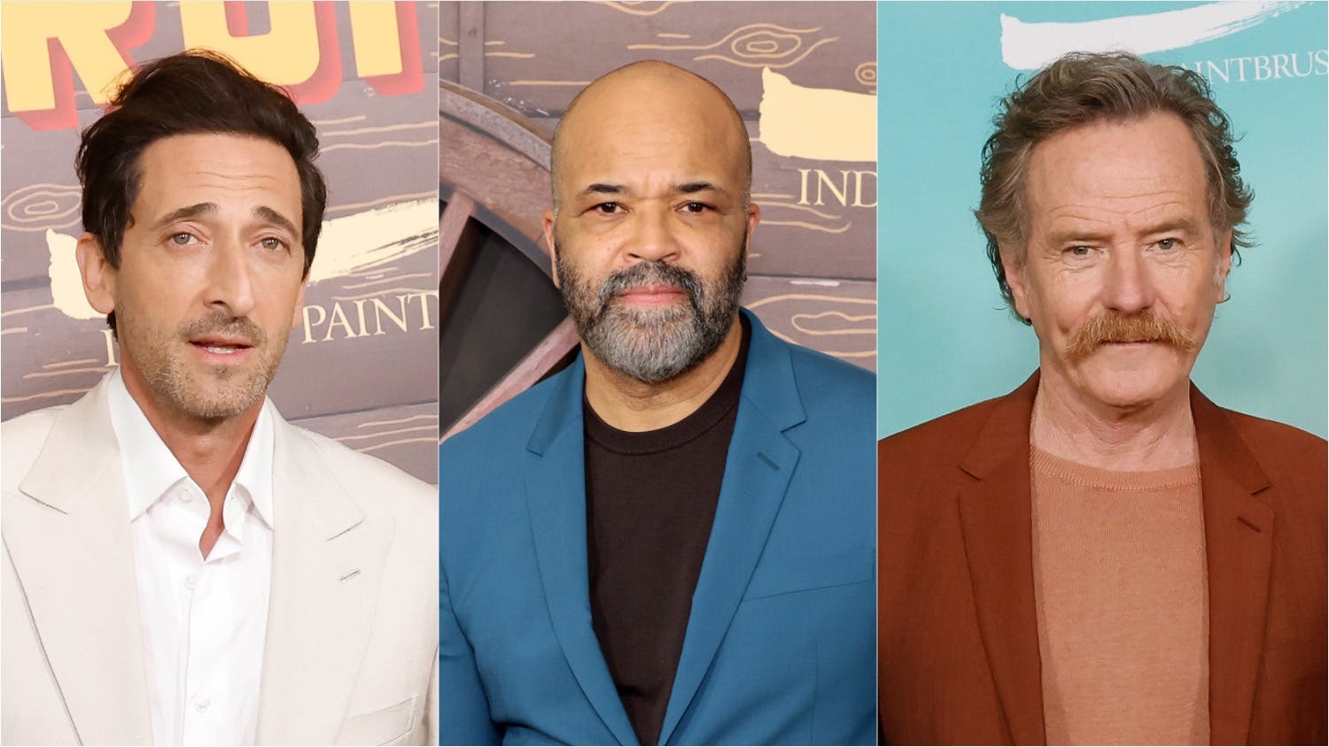 Adrien Brody, Jeffrey Wright, Bryan Cranston