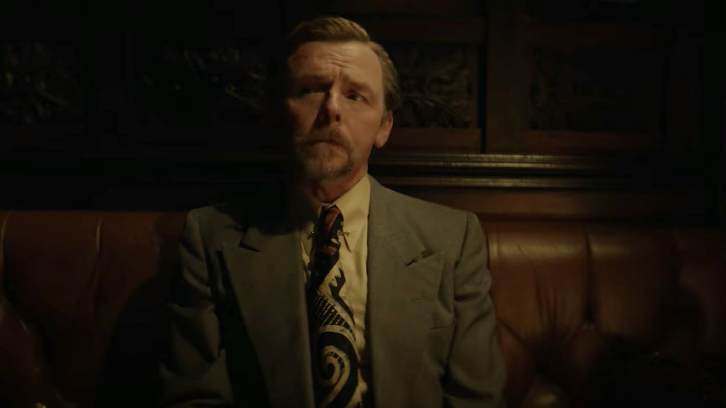 Captain Fodor Simon Pegg Investigates A Mystery In The Trailer For Nandor Fodor And ...