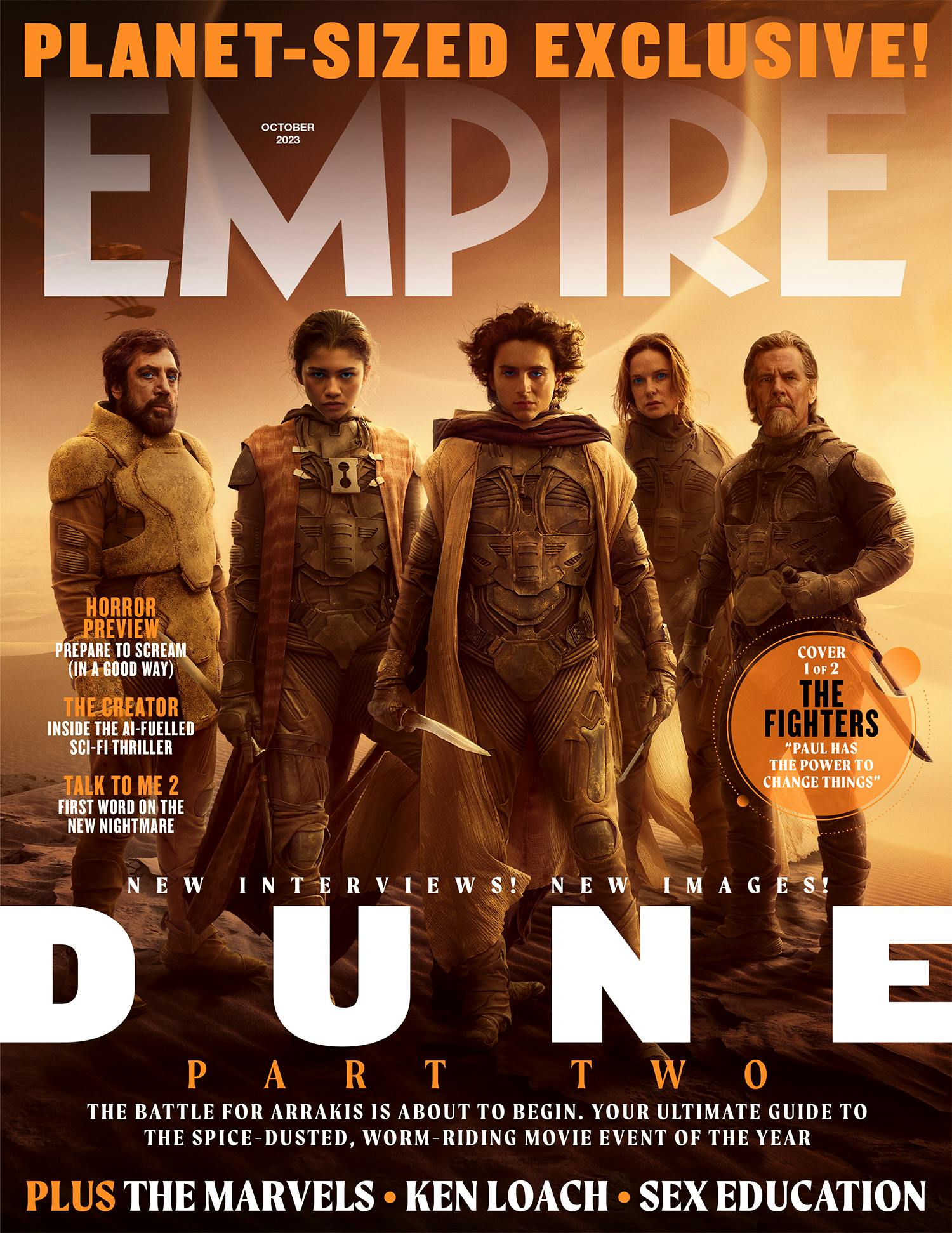 Dune Part Two: Empire’s World-Exclusive Covers Revealed