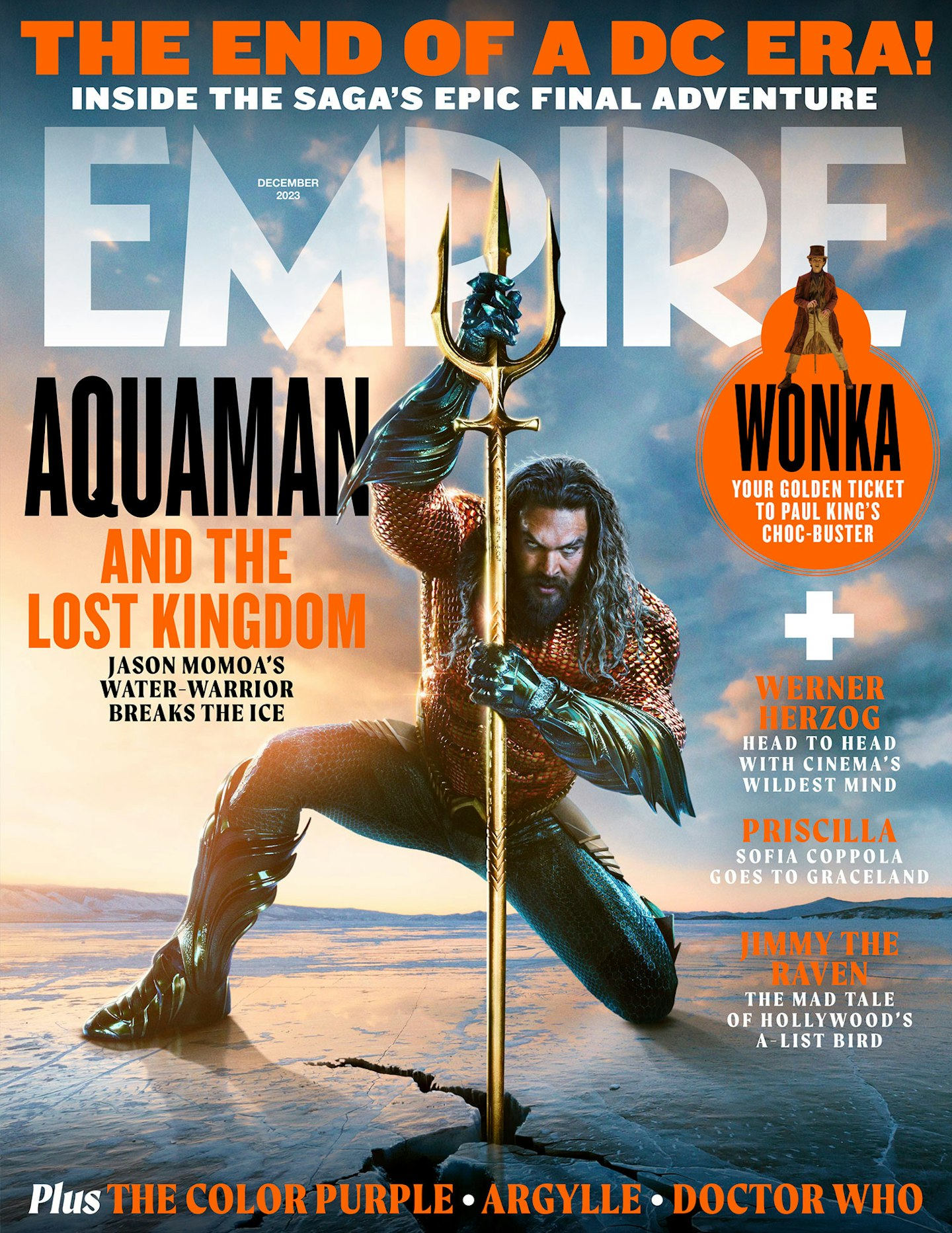 Empire's Aquaman And The Lost Kingdom Covers