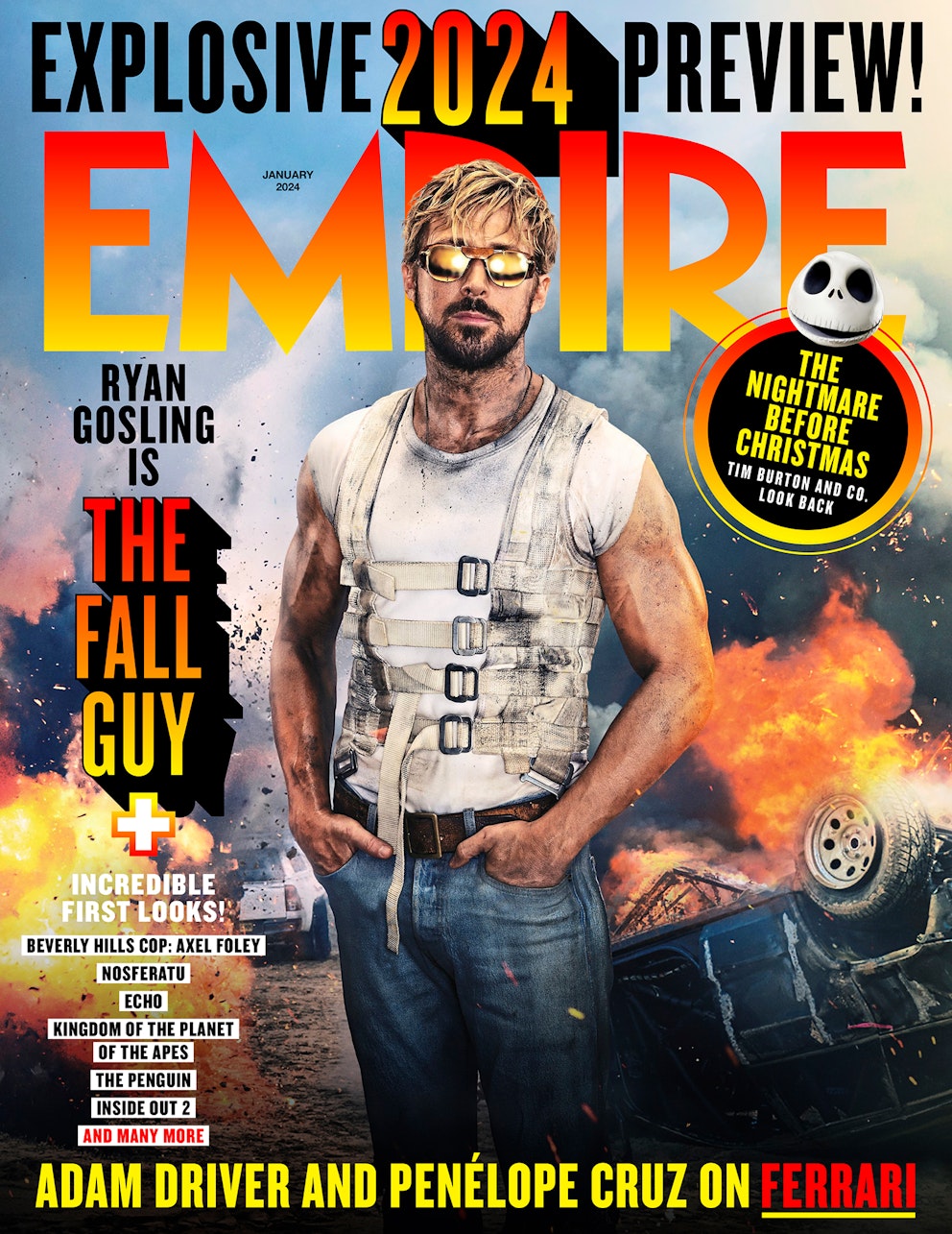 Empire’s The Fall Guy Cover Leads The 2024 Preview Issue