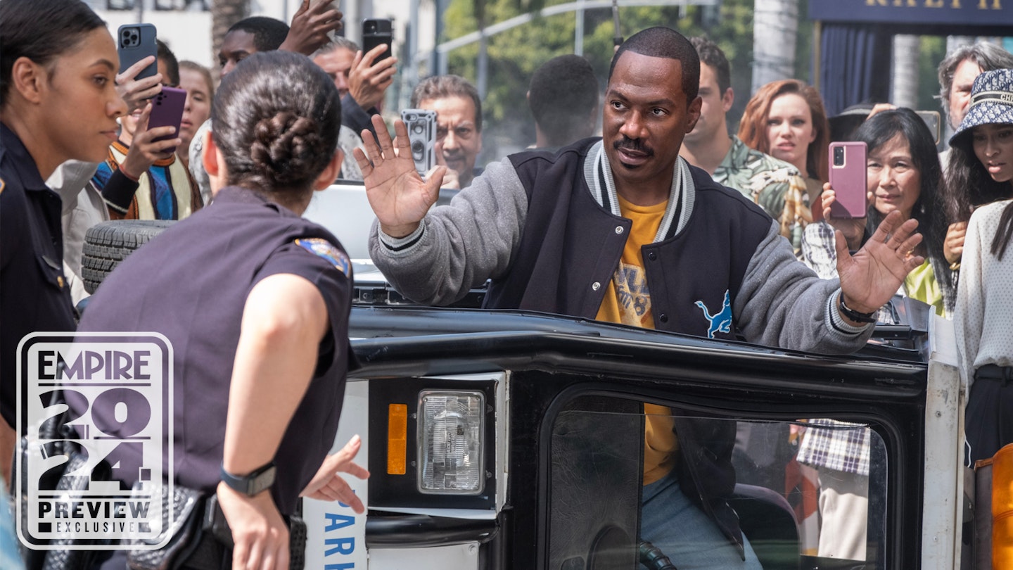 Beverly Hills Cop: Axel Foley Is Ready To 'Throw You Back To The '80s' –  World-First Image