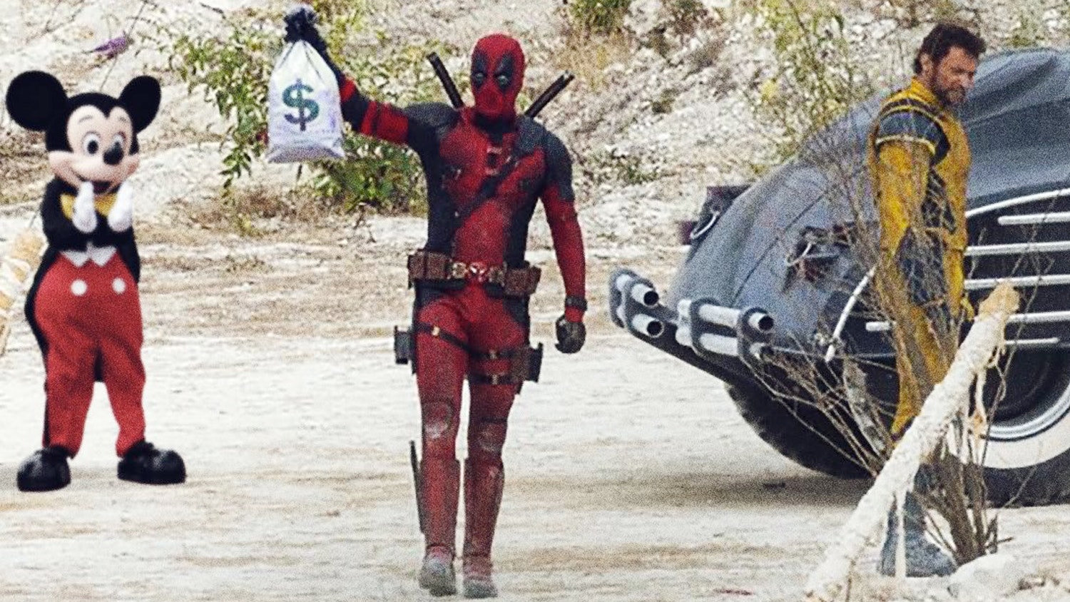 Ryan Reynolds Shares Fake Deadpool 3 Leaks After Set Photos Emerge