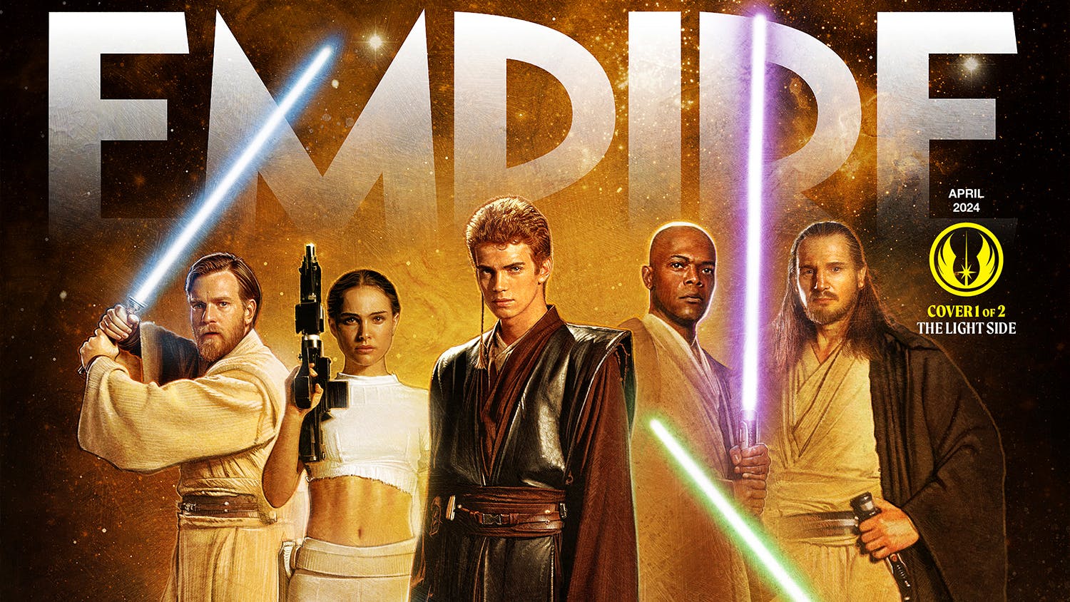 Empire’s Star Wars Prequels 25th Anniversary Covers Revealed