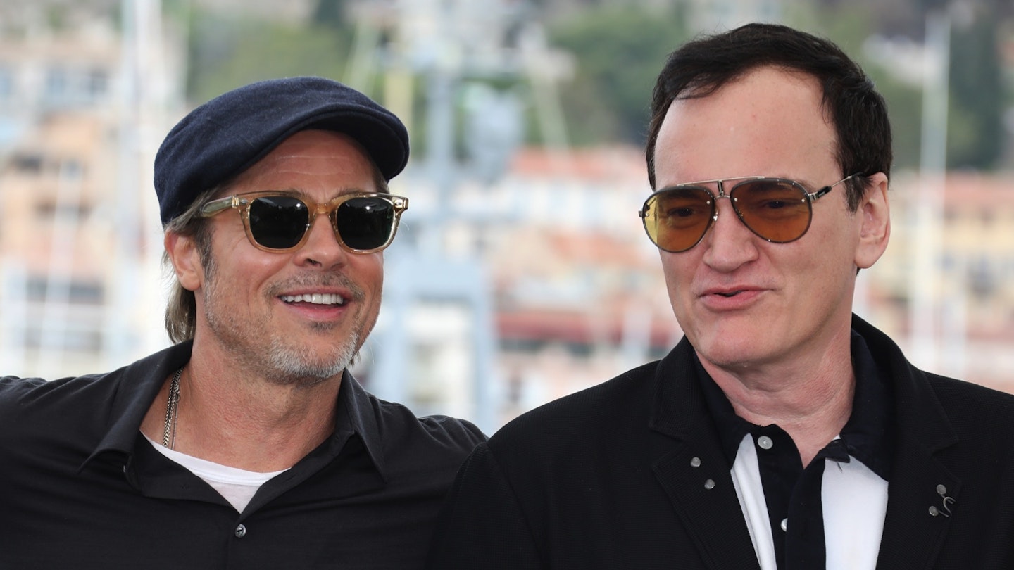 Brad Pitt and Quentin Tarantino