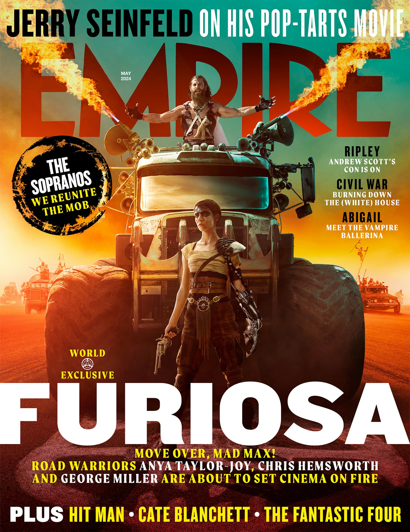 Empire – May 2024 – Furiosa newsstand cover