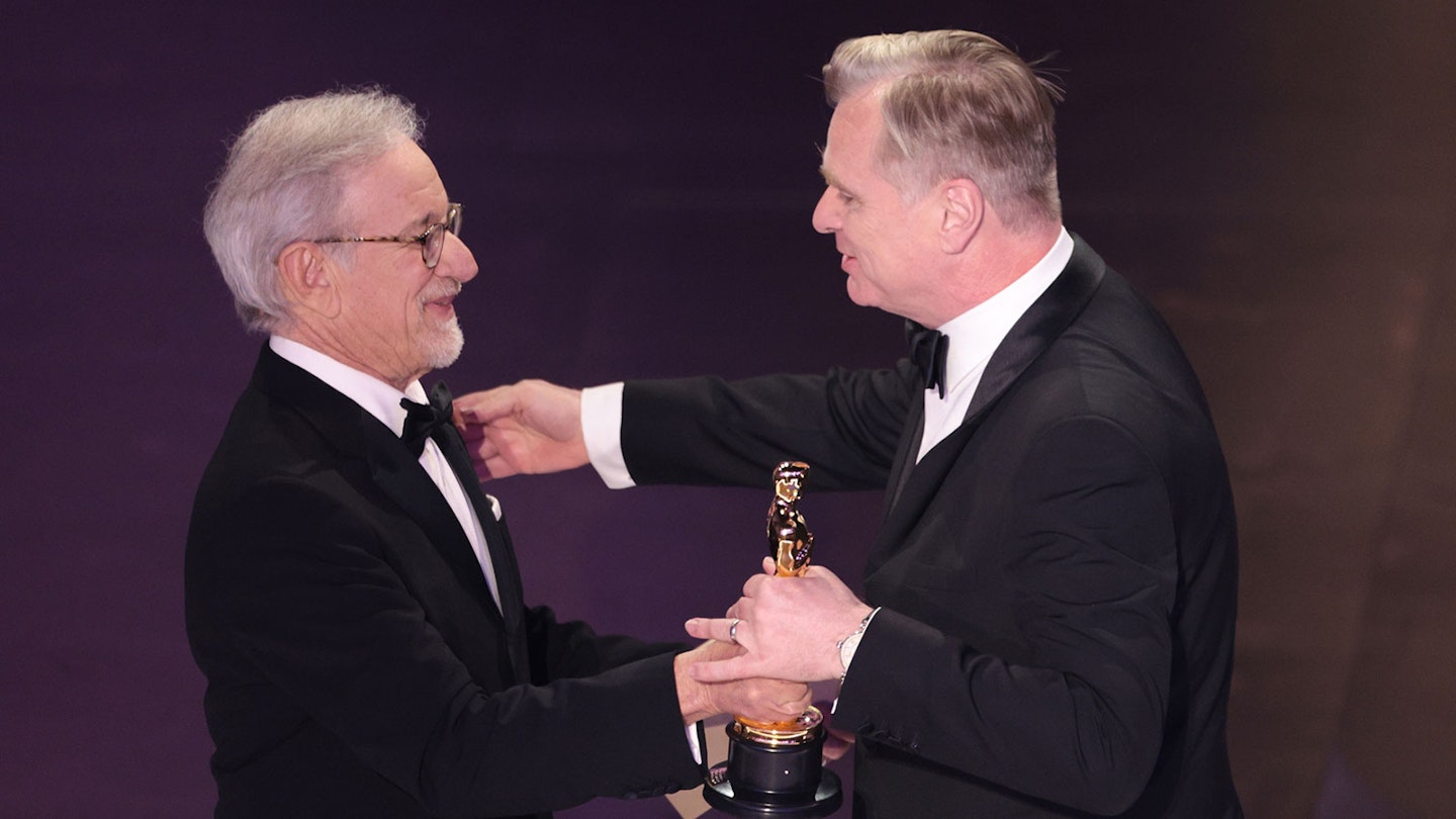 Steven Spielberg and Christopher Nolan
