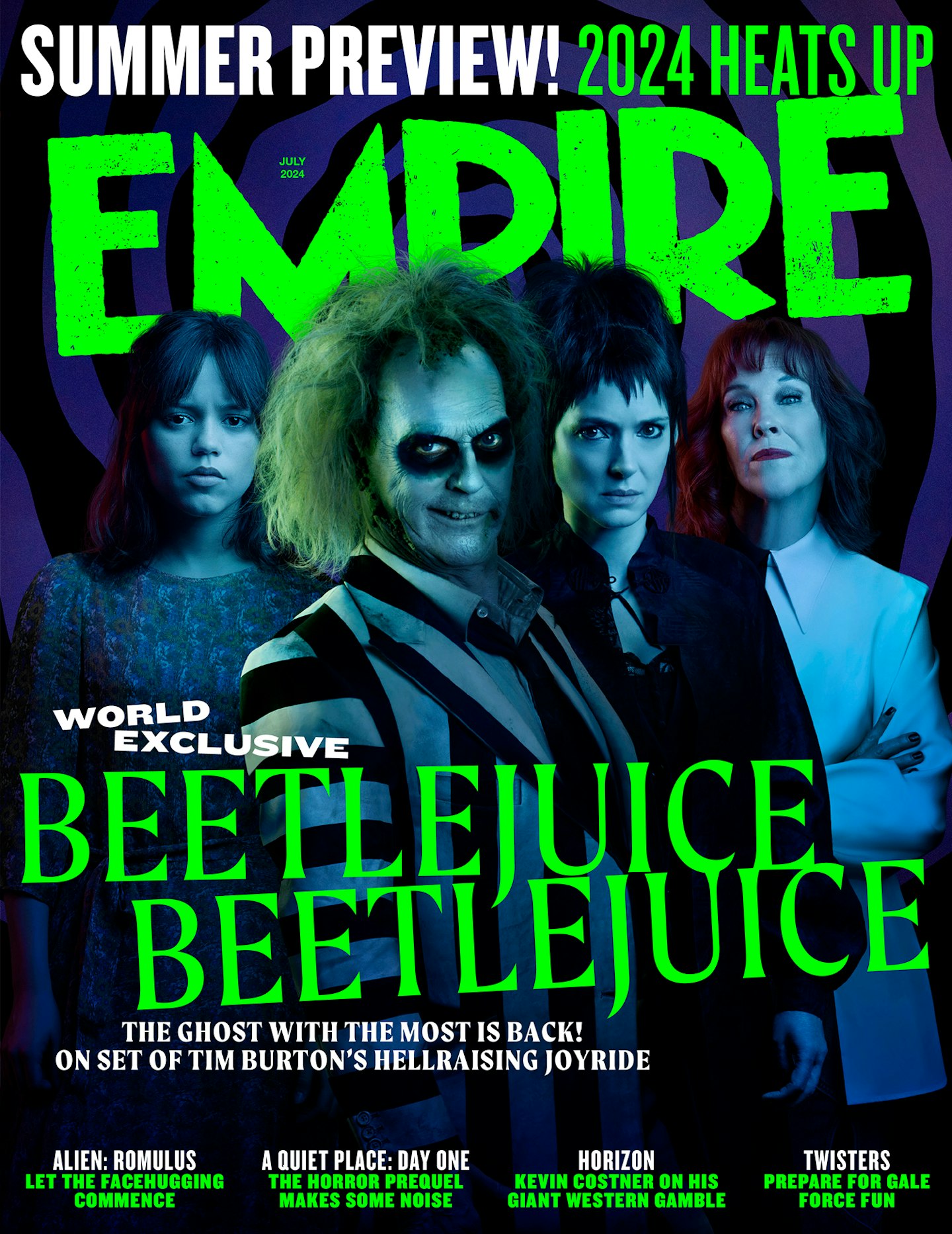 Empire July 2024 – Beetlejuice Cover Beetlejuice