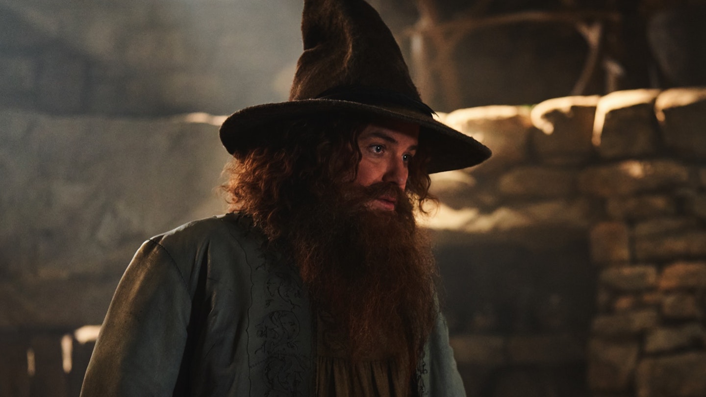 Rory Kinnear as Tom Bombadil in The Lord of the Rings: The Rings of Power