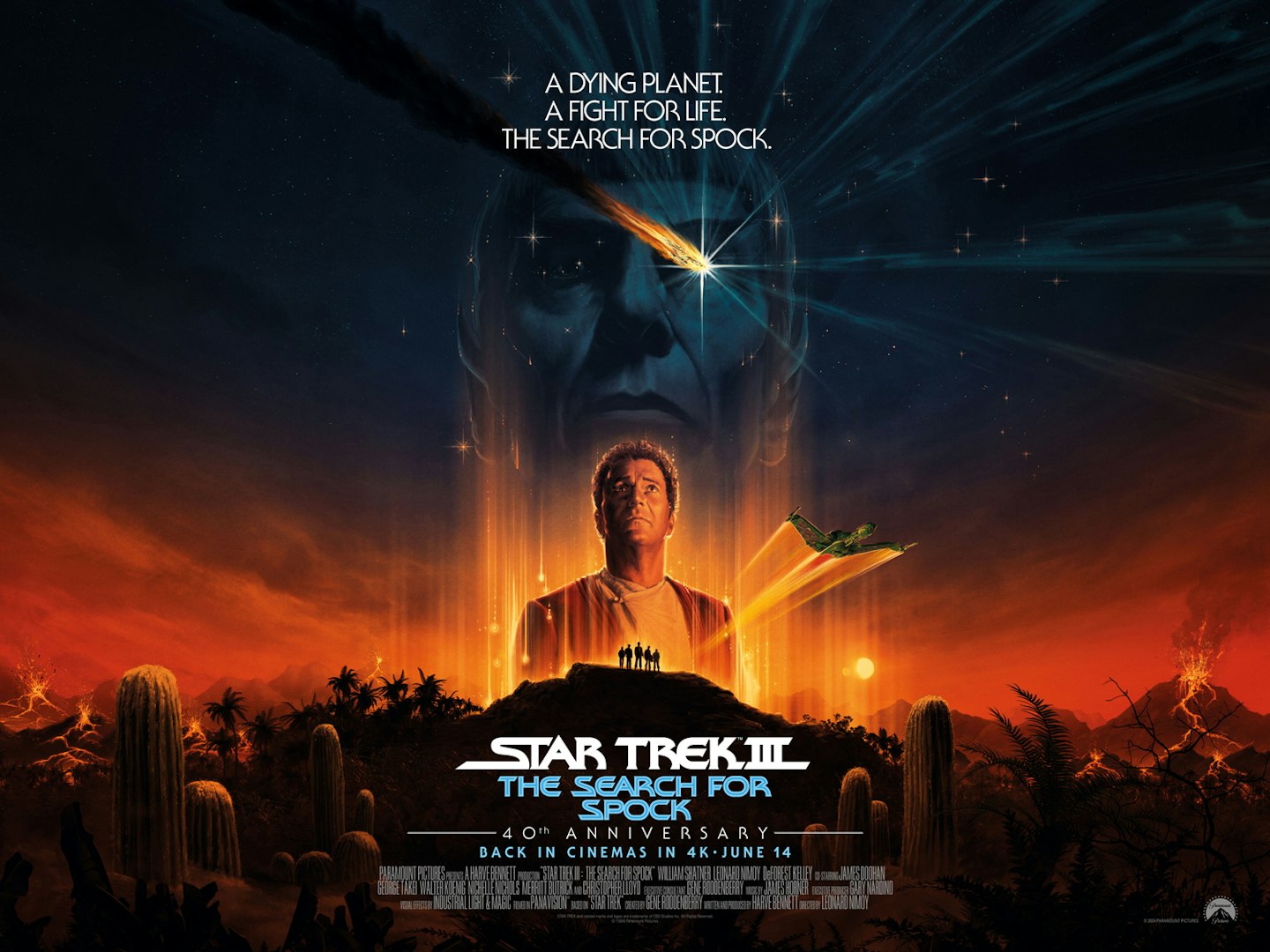 Star Trek III: The Search For Spock – poster quad