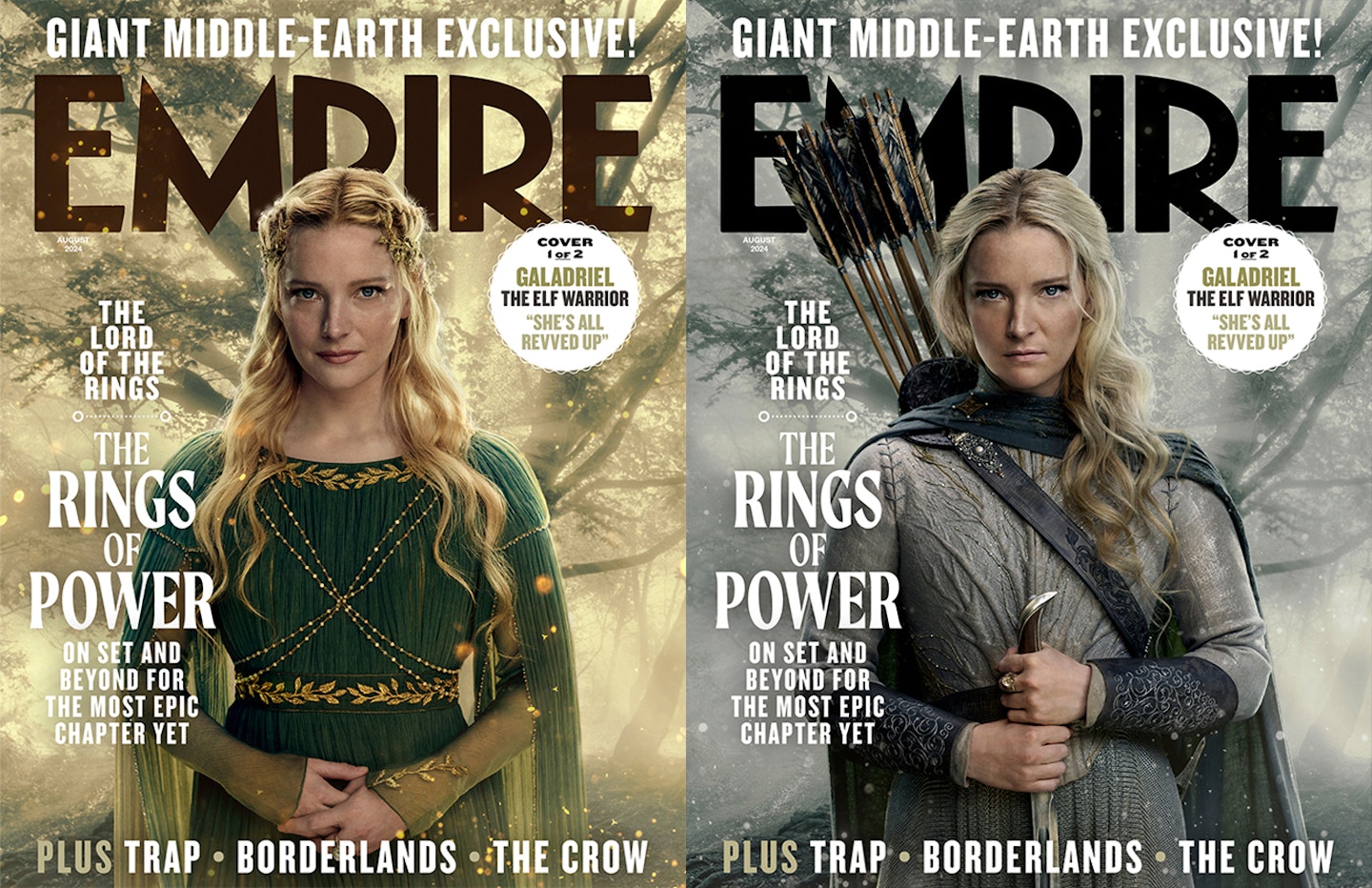 The Lord Of The Rings: The Rings Of Power Season 2 – Empire Galadriel covers