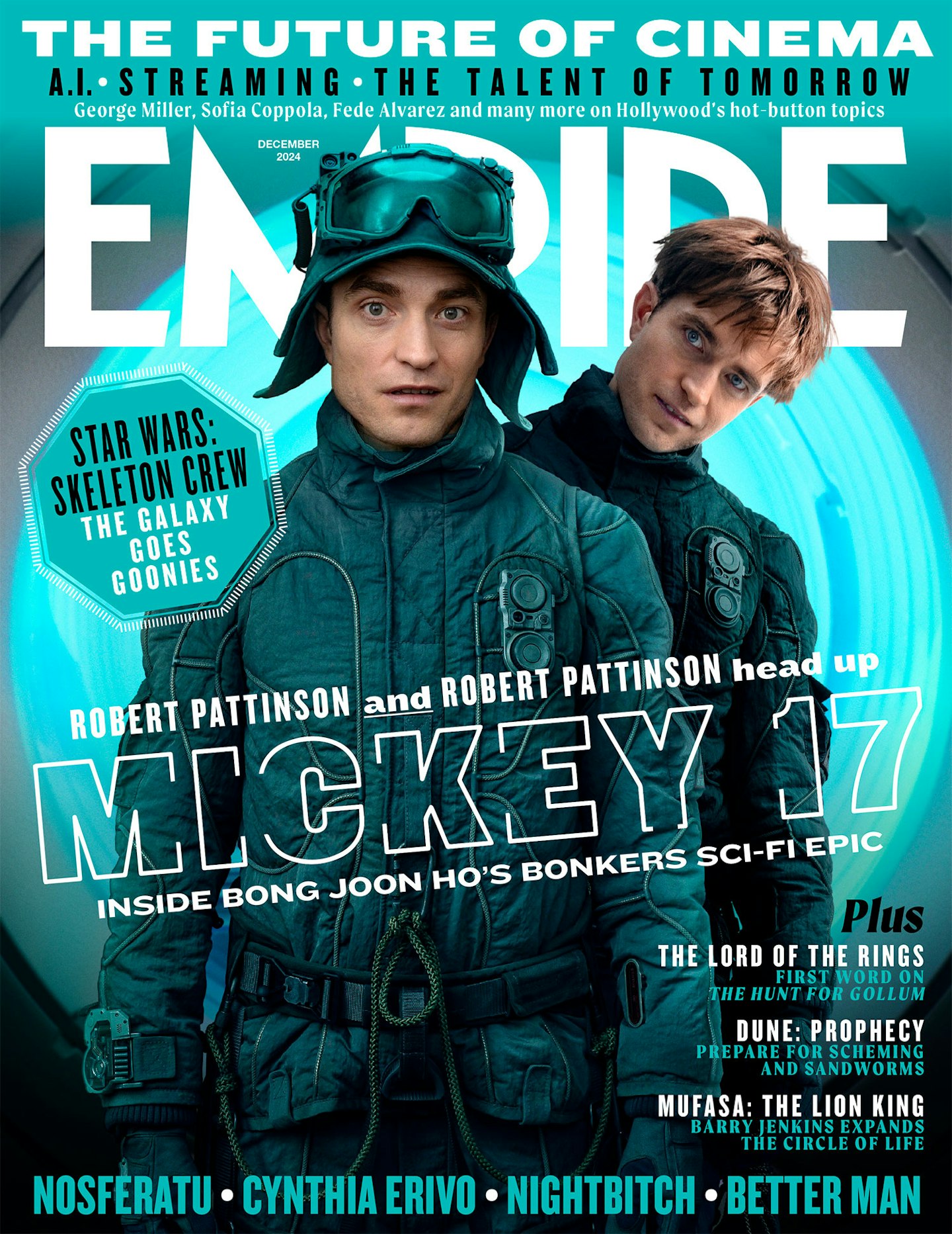 Mickey 17 – Empire December 2024 cover