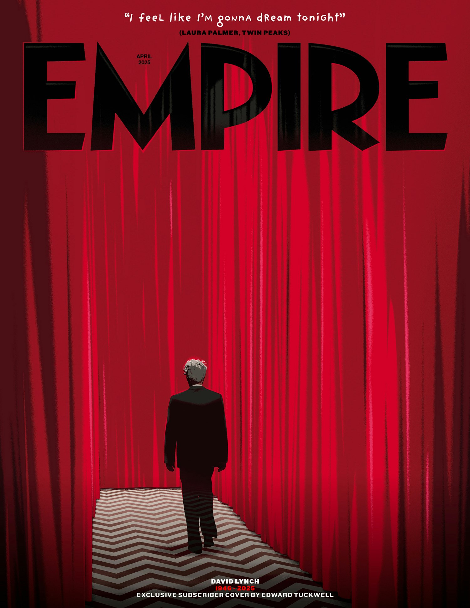 Empire – April 2025 – David Lynch subscriber cover